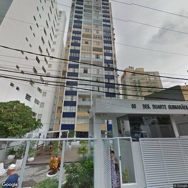 Imagem estática do "Street View" da localização