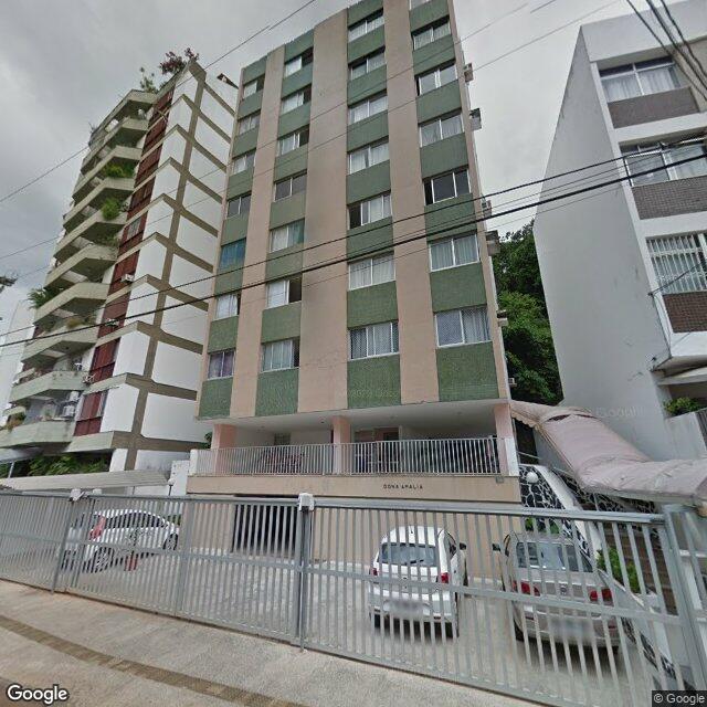 Imagem estática do "Street View" da localização