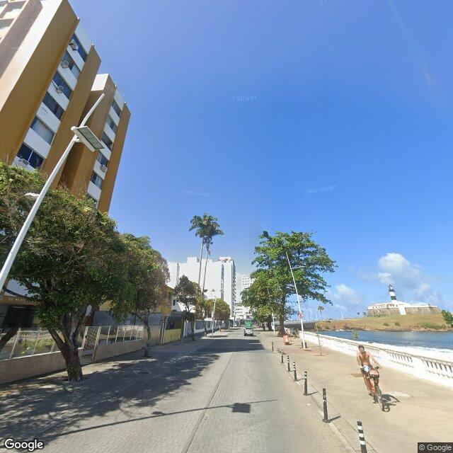 Imagem estática do "Street View" da localização