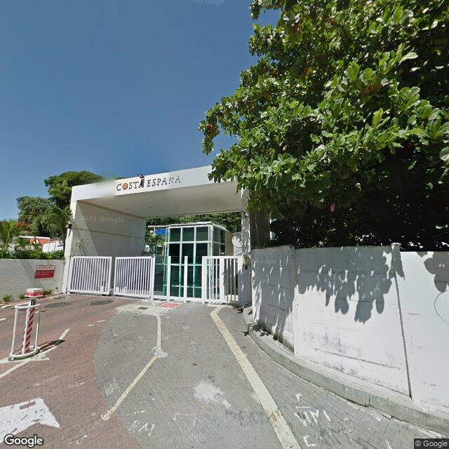 Imagem estática do "Street View" da localização