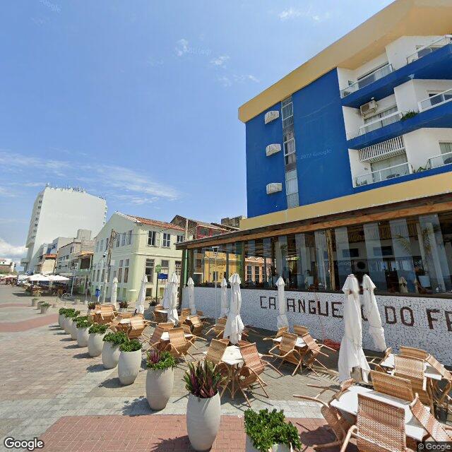 Imagem estática do "Street View" da localização