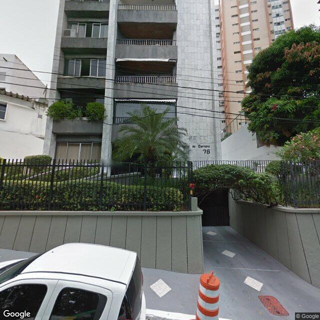 Imagem estática do "Street View" da localização