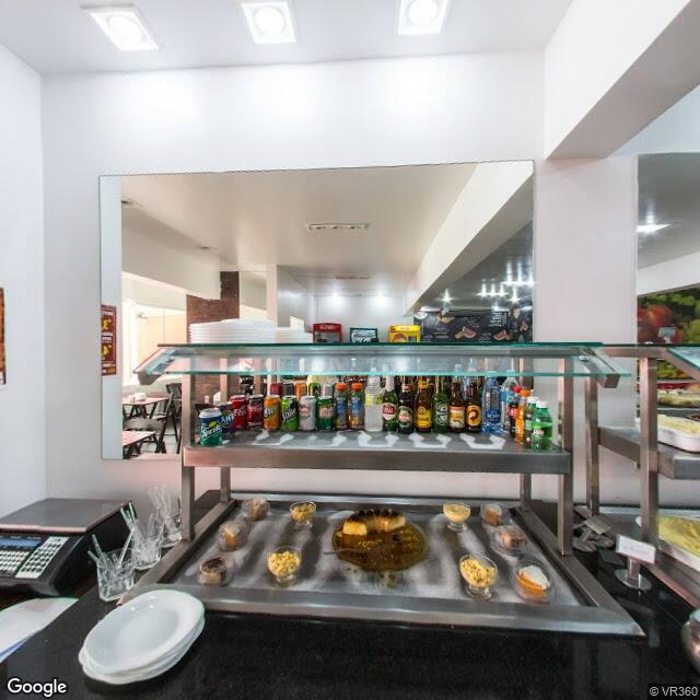 Imagem estática do "Street View" da localização