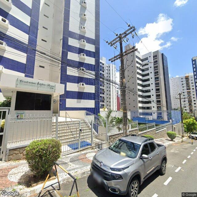 Imagem estática do "Street View" da localização