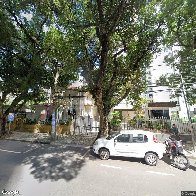 Imagem estática do "Street View" da localização