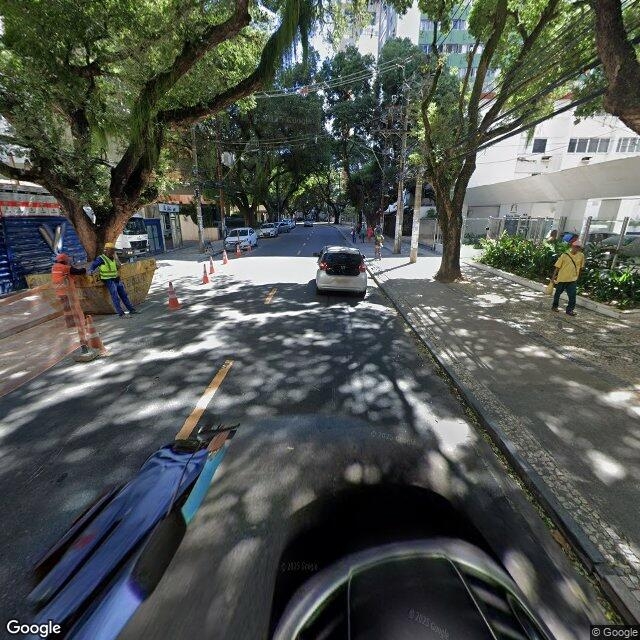 Imagem estática do "Street View" da localização