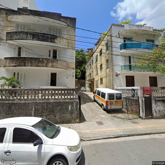 Imagem estática do "Street View" da localização