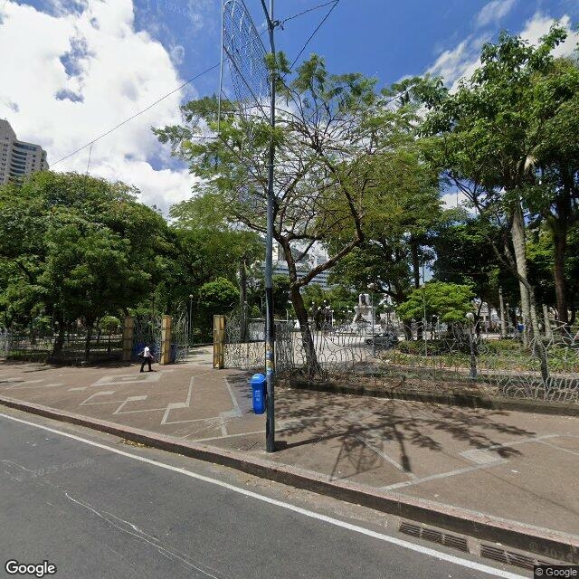 Imagem estática do "Street View" da localização