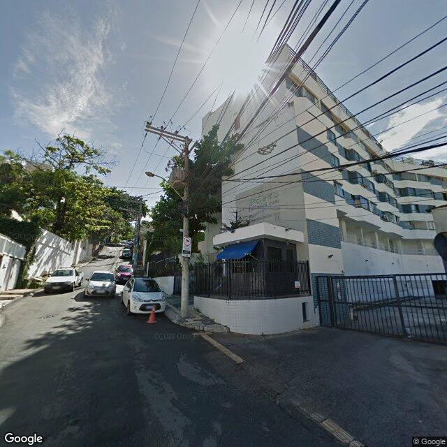 Imagem estática do "Street View" da localização