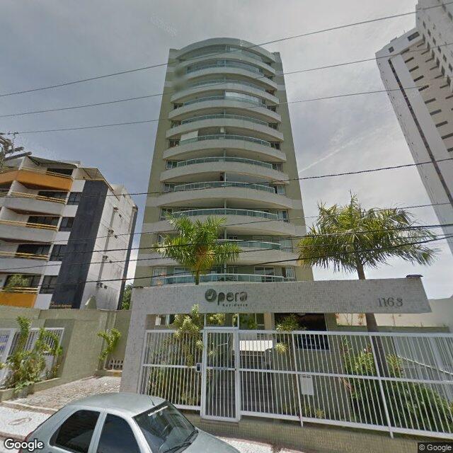 Imagem estática do "Street View" da localização