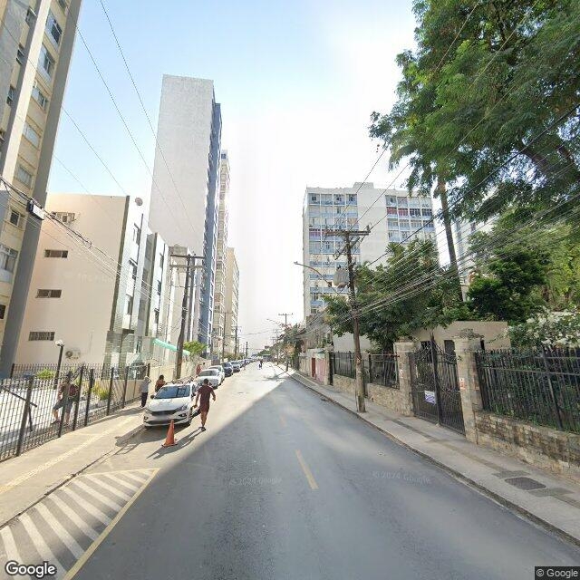 Imagem estática do "Street View" da localização