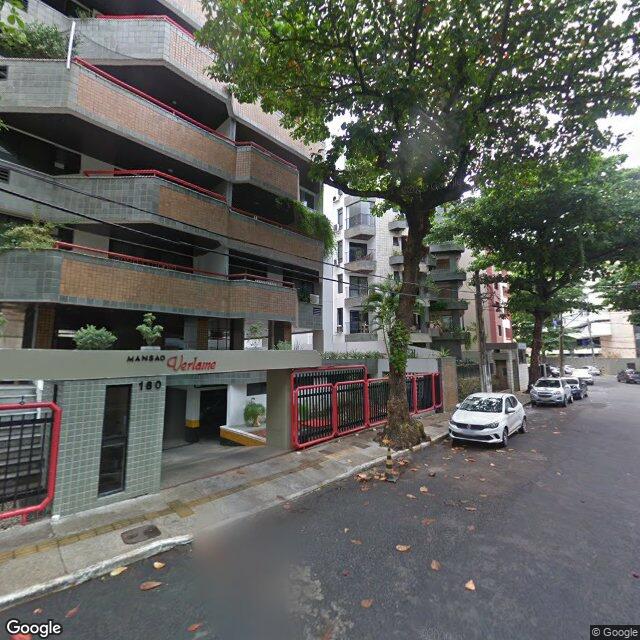 Imagem estática do "Street View" da localização