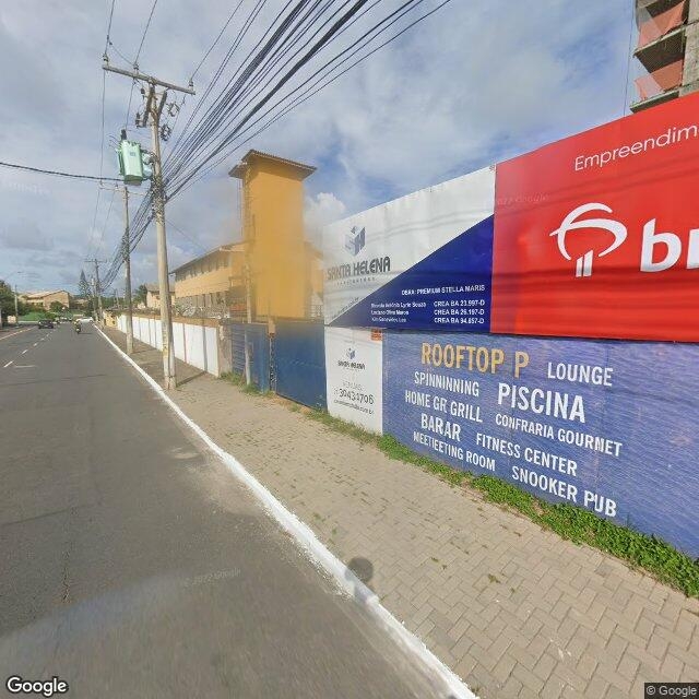 Imagem estática do "Street View" da localização