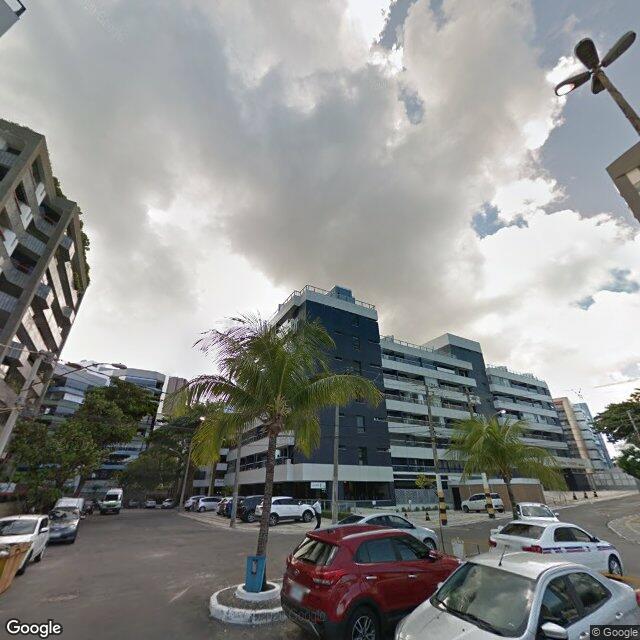 Imagem estática do "Street View" da localização