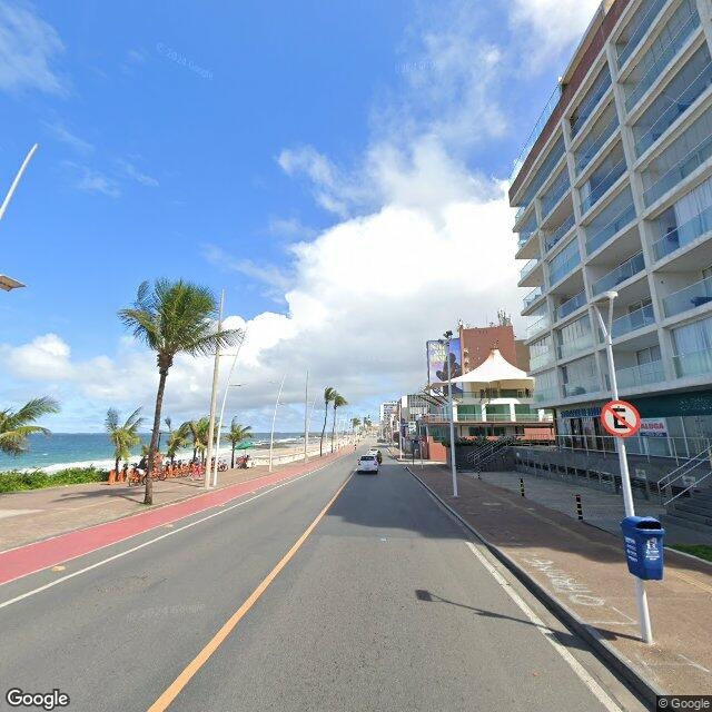 Imagem estática do "Street View" da localização