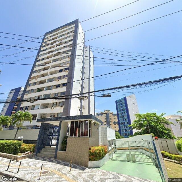 Imagem estática do "Street View" da localização