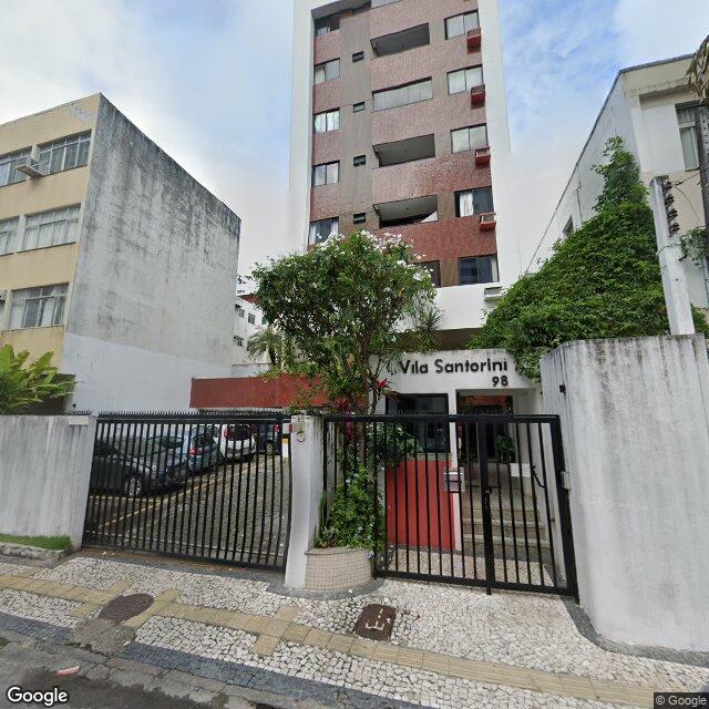 Imagem estática do "Street View" da localização