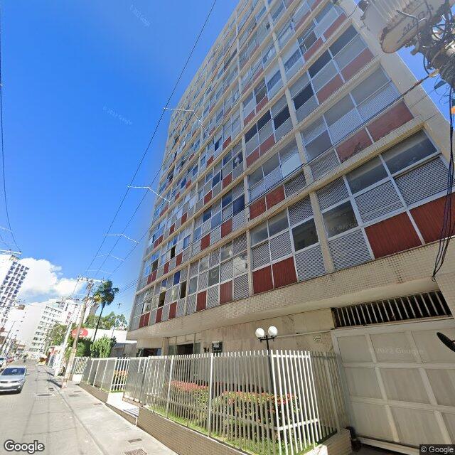 Imagem estática do "Street View" da localização