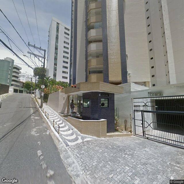 Imagem estática do "Street View" da localização