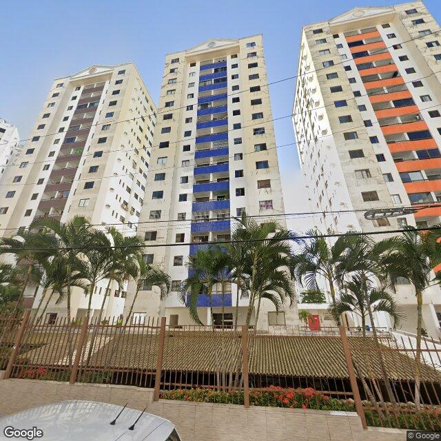 Imagem estática do "Street View" da localização