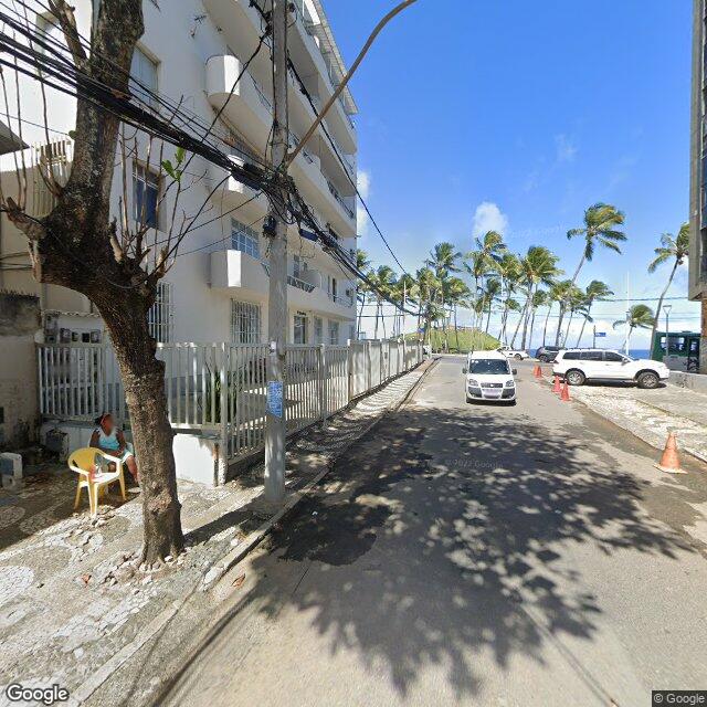 Imagem estática do "Street View" da localização