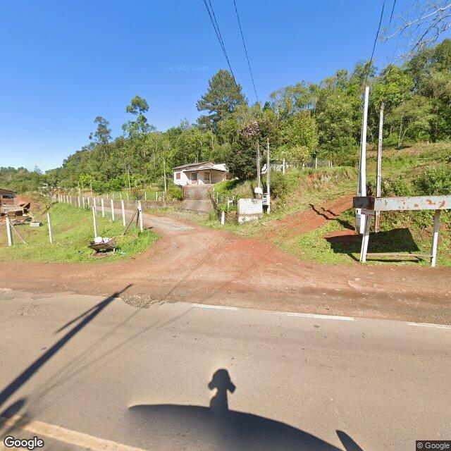 Imagem estática do "Street View" da localização