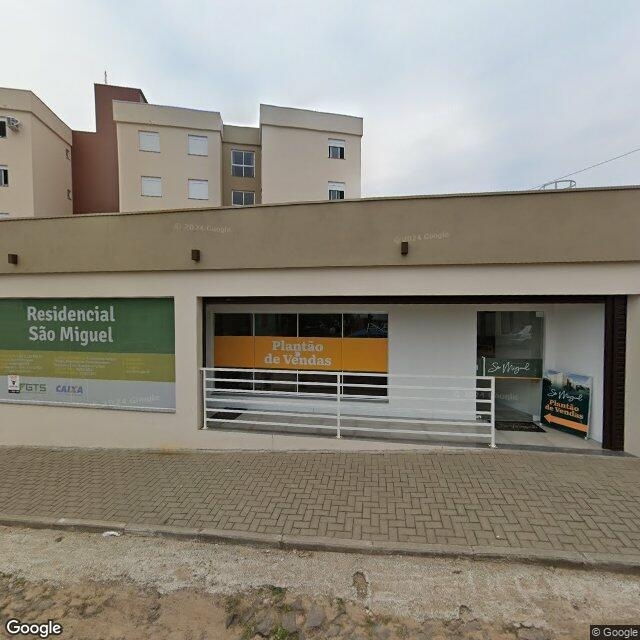 Imagem estática do "Street View" da localização