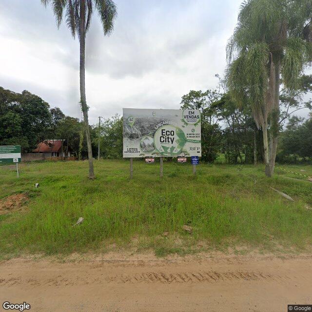 Imagem estática do "Street View" da localização