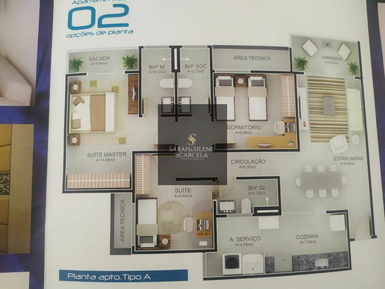 Apartamento à venda com 3 quartos, 100m² - Foto 27