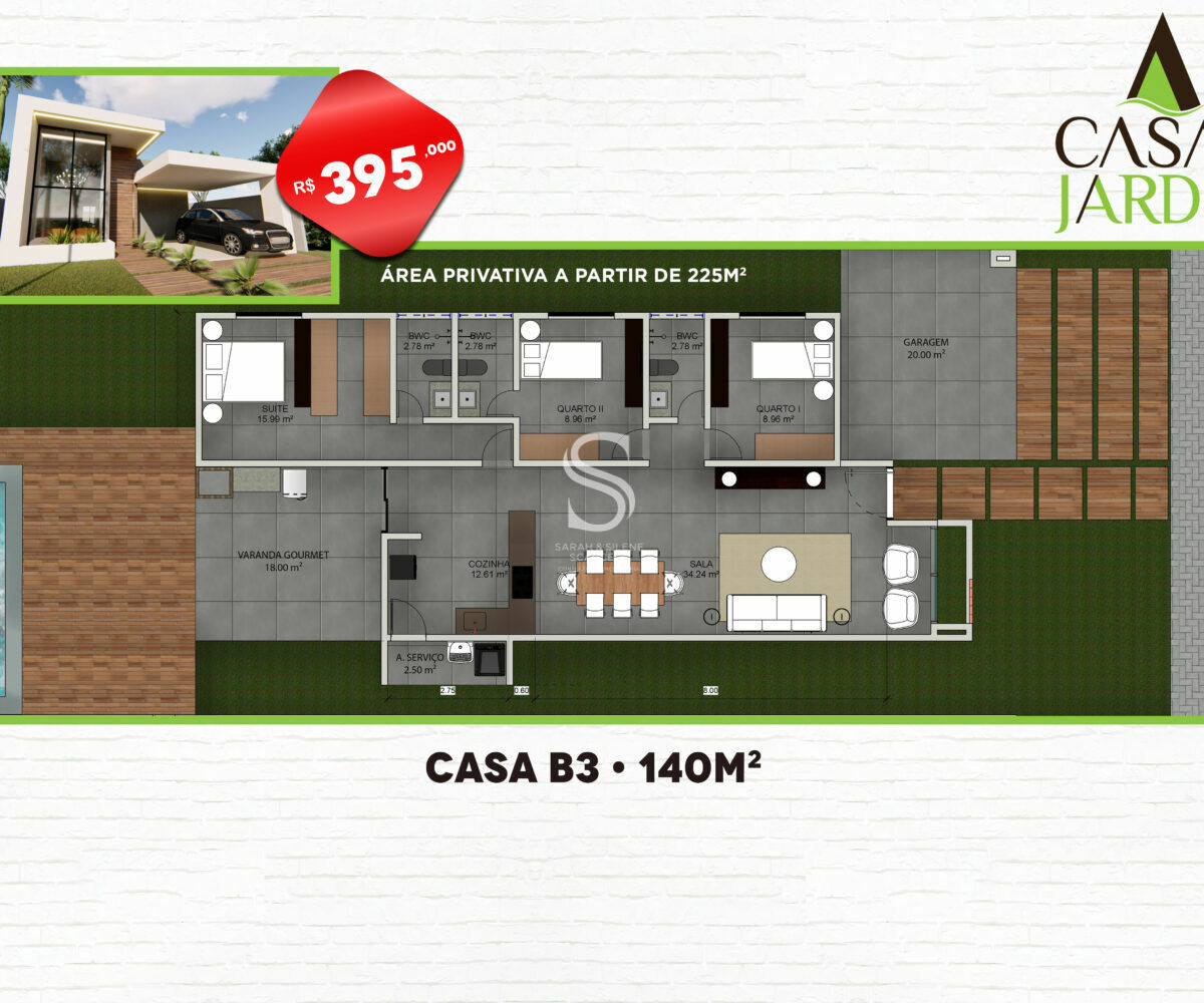 Casa de Condomínio à venda com 3 quartos, 90m² - Foto 13