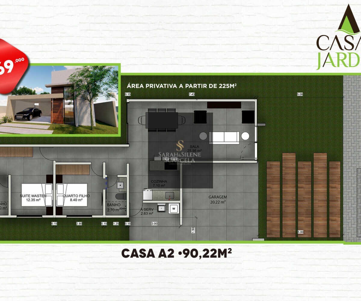 Casa de Condomínio à venda com 3 quartos, 90m² - Foto 10