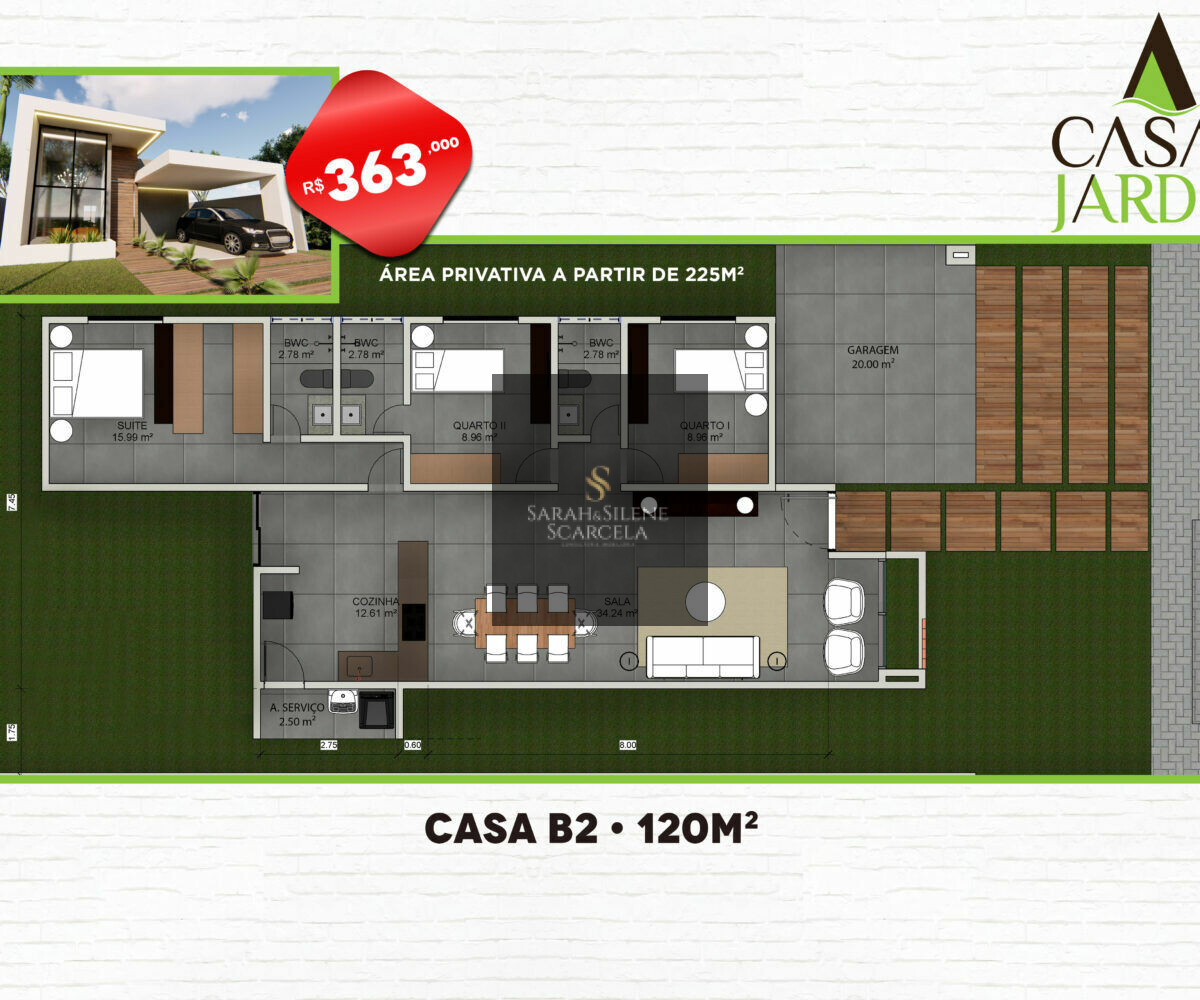 Casa de Condomínio à venda com 3 quartos, 90m² - Foto 12