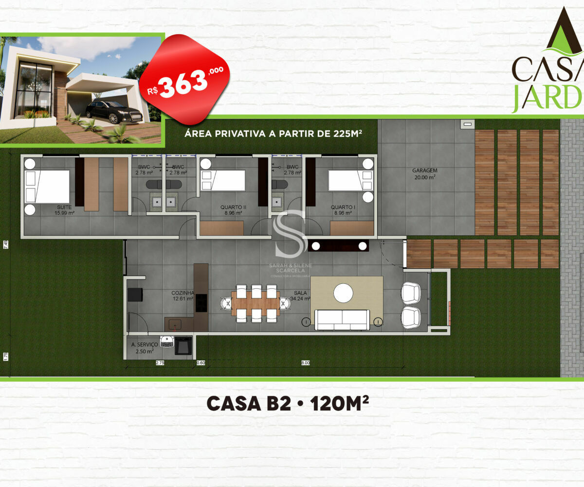 Casa de Condomínio à venda com 3 quartos, 90m² - Foto 12