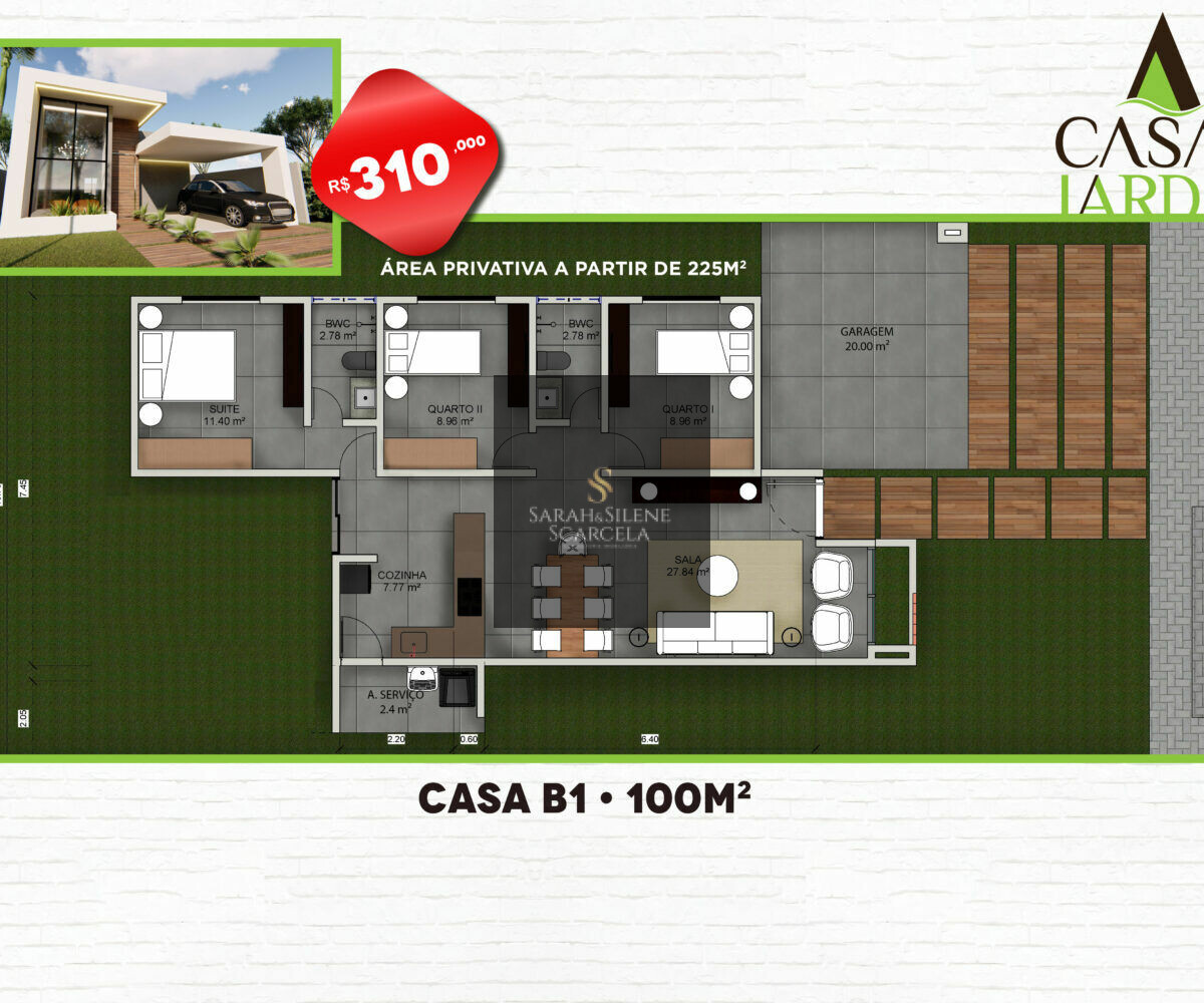 Casa de Condomínio à venda com 3 quartos, 90m² - Foto 11