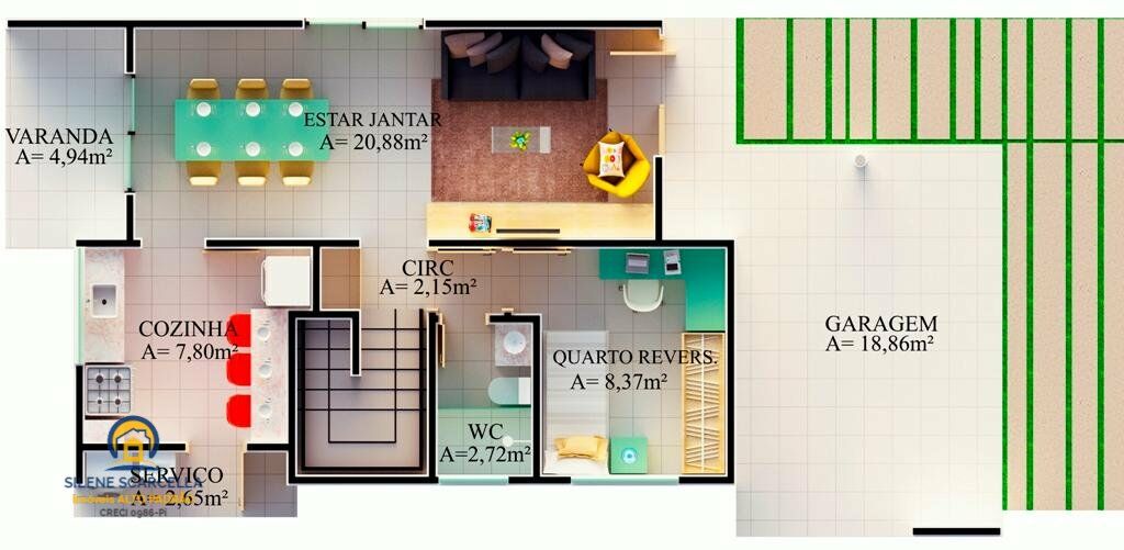 Casa à venda com 4 quartos, 163m² - Foto 14