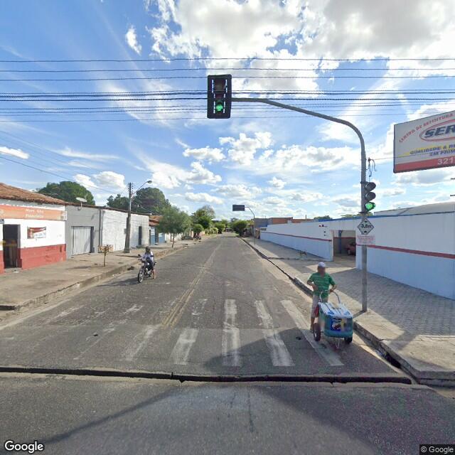 Imagem estática do "Street View" da localização