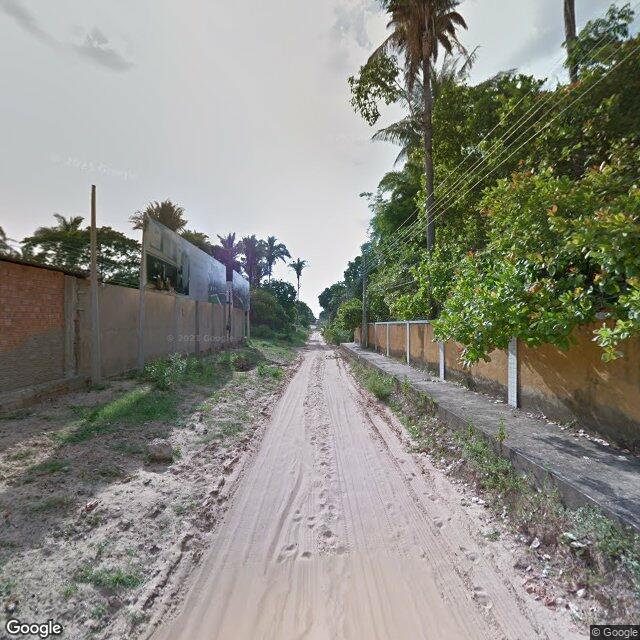 Imagem estática do "Street View" da localização