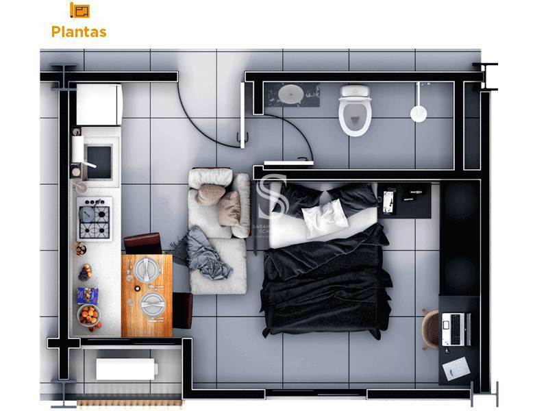 Apartamento à venda com 2 quartos, 3500m² - Foto 7