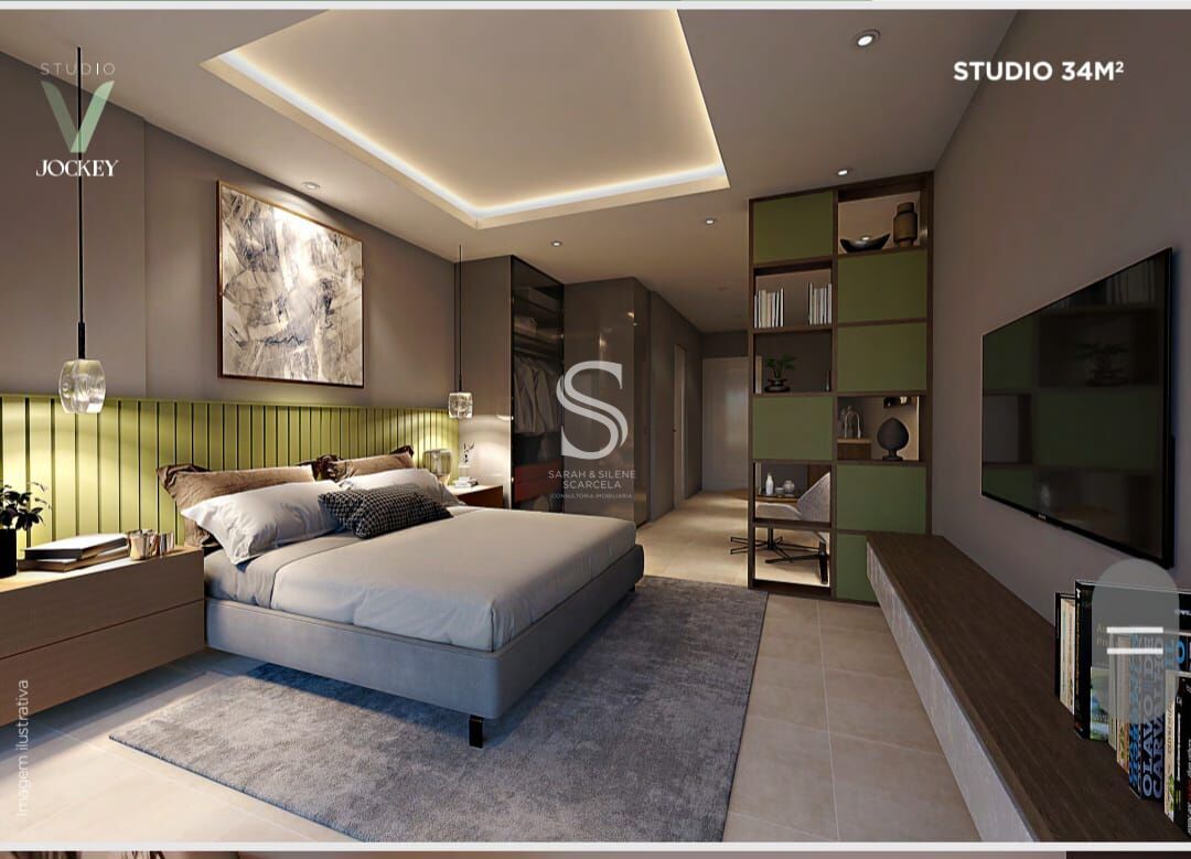 Apartamento à venda com 1 quarto, 34m² - Foto 7