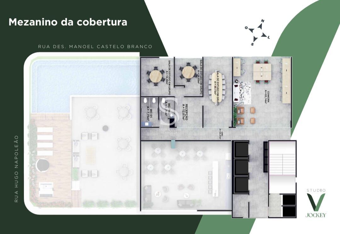 Apartamento à venda com 1 quarto, 34m² - Foto 14