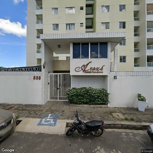 Imagem estática do "Street View" da localização