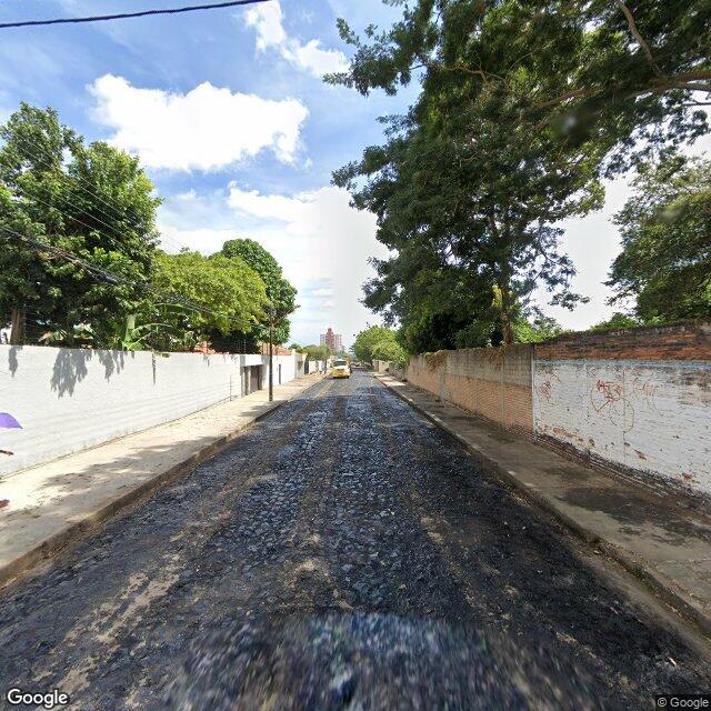 Imagem estática do "Street View" da localização