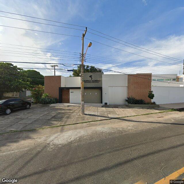 Imagem estática do "Street View" da localização