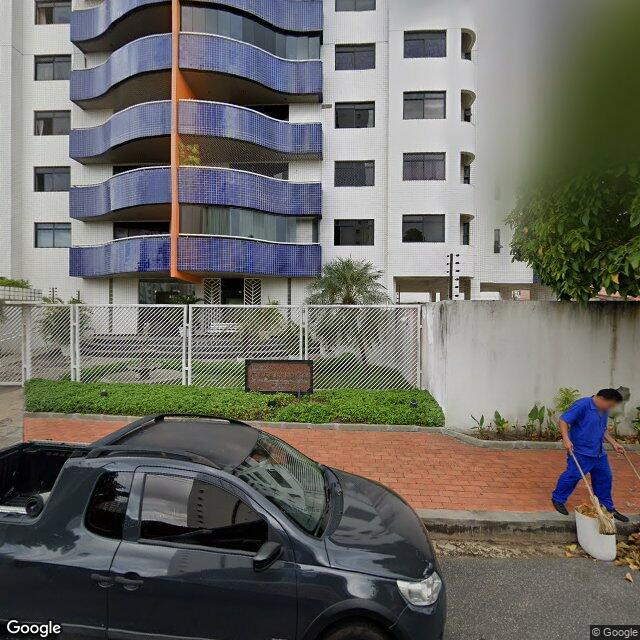 Imagem estática do "Street View" da localização