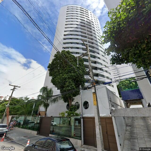 Imagem estática do "Street View" da localização