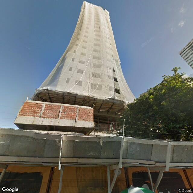 Imagem estática do "Street View" da localização