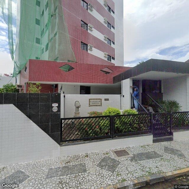 Imagem estática do "Street View" da localização