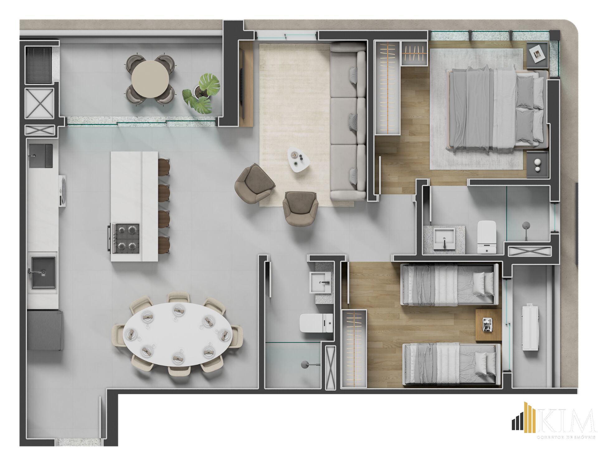 Cobertura, 3 quartos, 124 m² - Foto 64