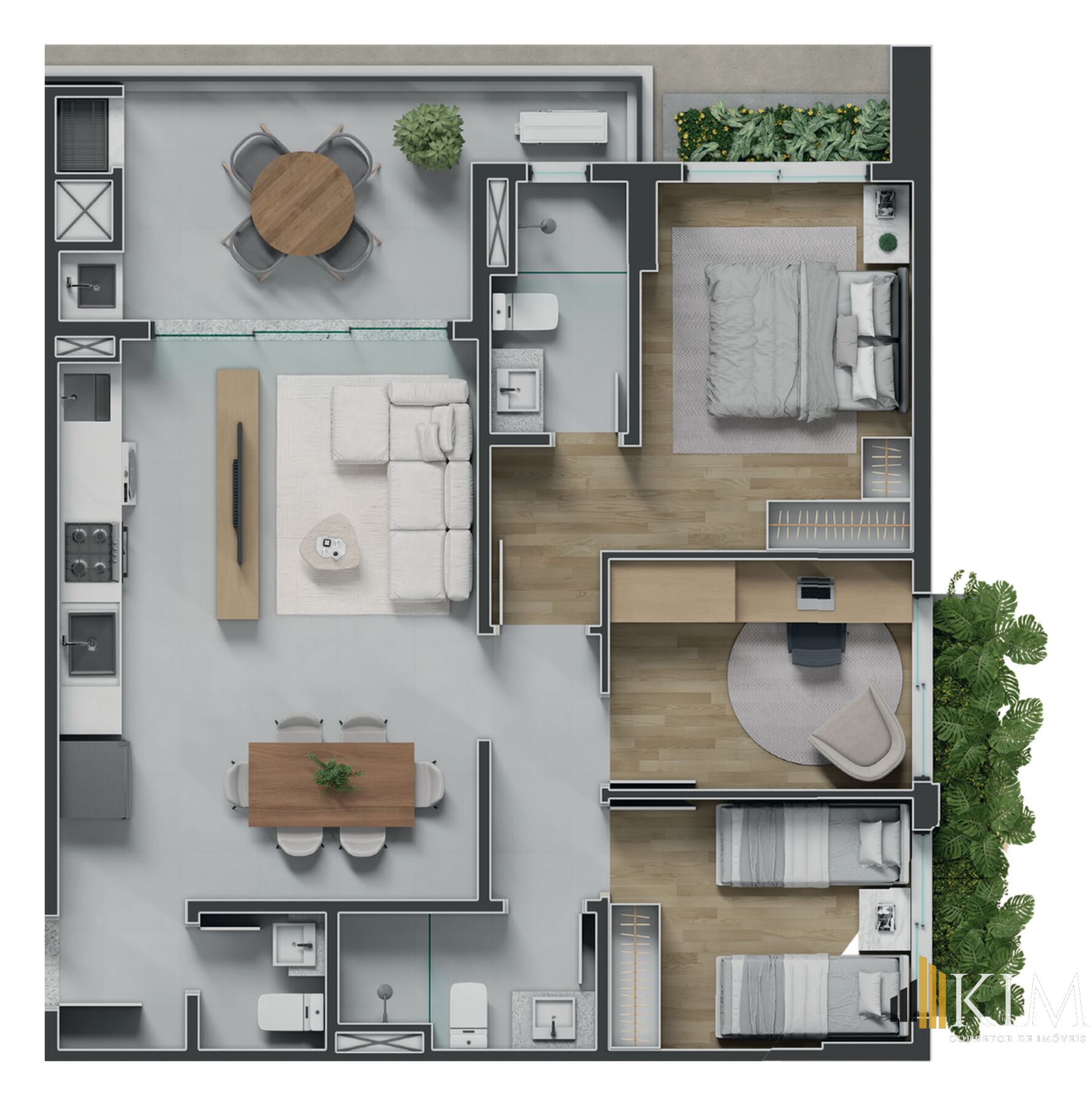 Cobertura, 3 quartos, 124 m² - Foto 71