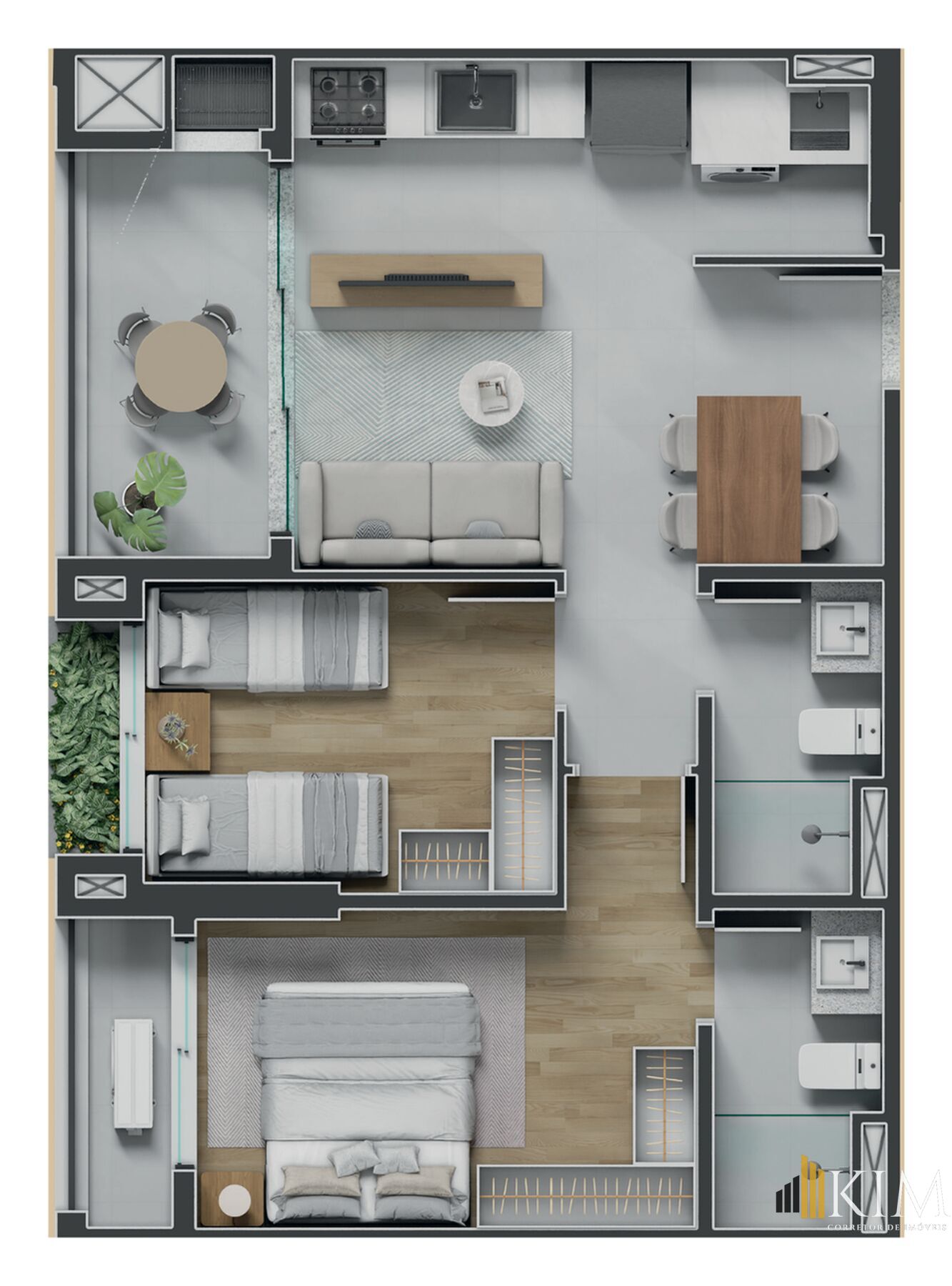 Cobertura, 3 quartos, 124 m² - Foto 75